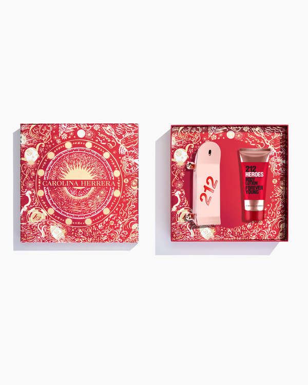 212 Heroes For Her 80ml Eau de Parfum and 100ml Body Lotion